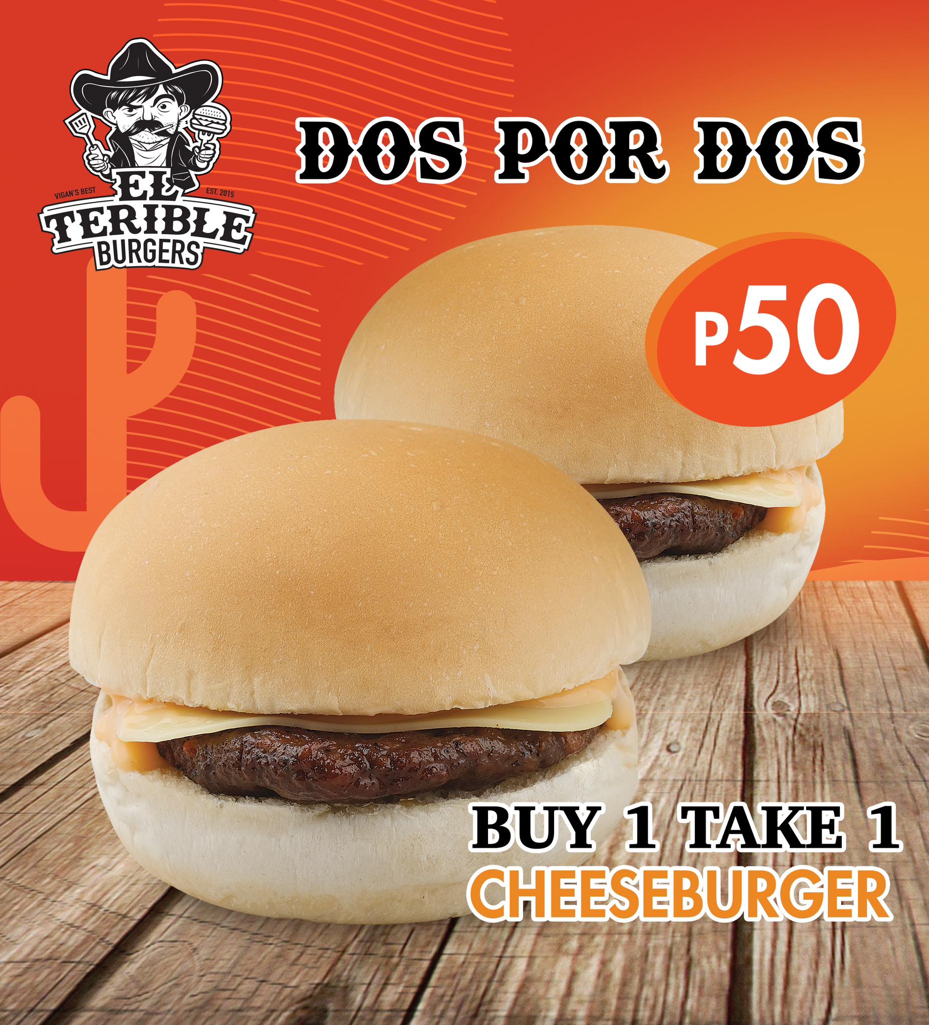 Dos Por Dos Cheeseburger
